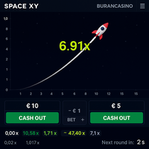Buran Casino - Space XY Game
